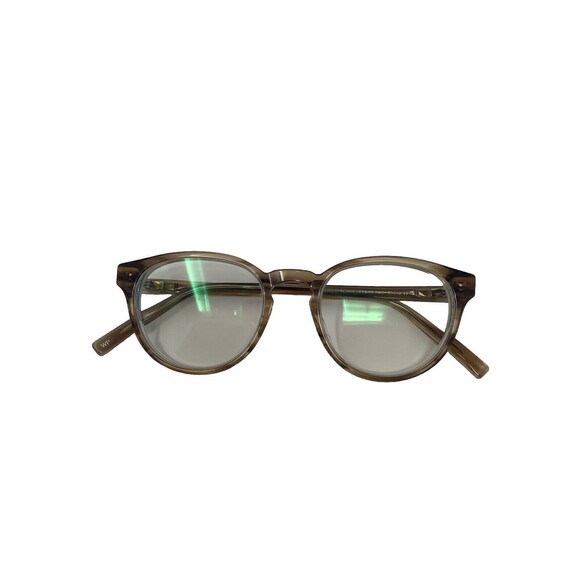 Warby Parker Percey N 207 47-18-140 Chestnut Crystal Eyeglass Frames Case Cloth main image 4